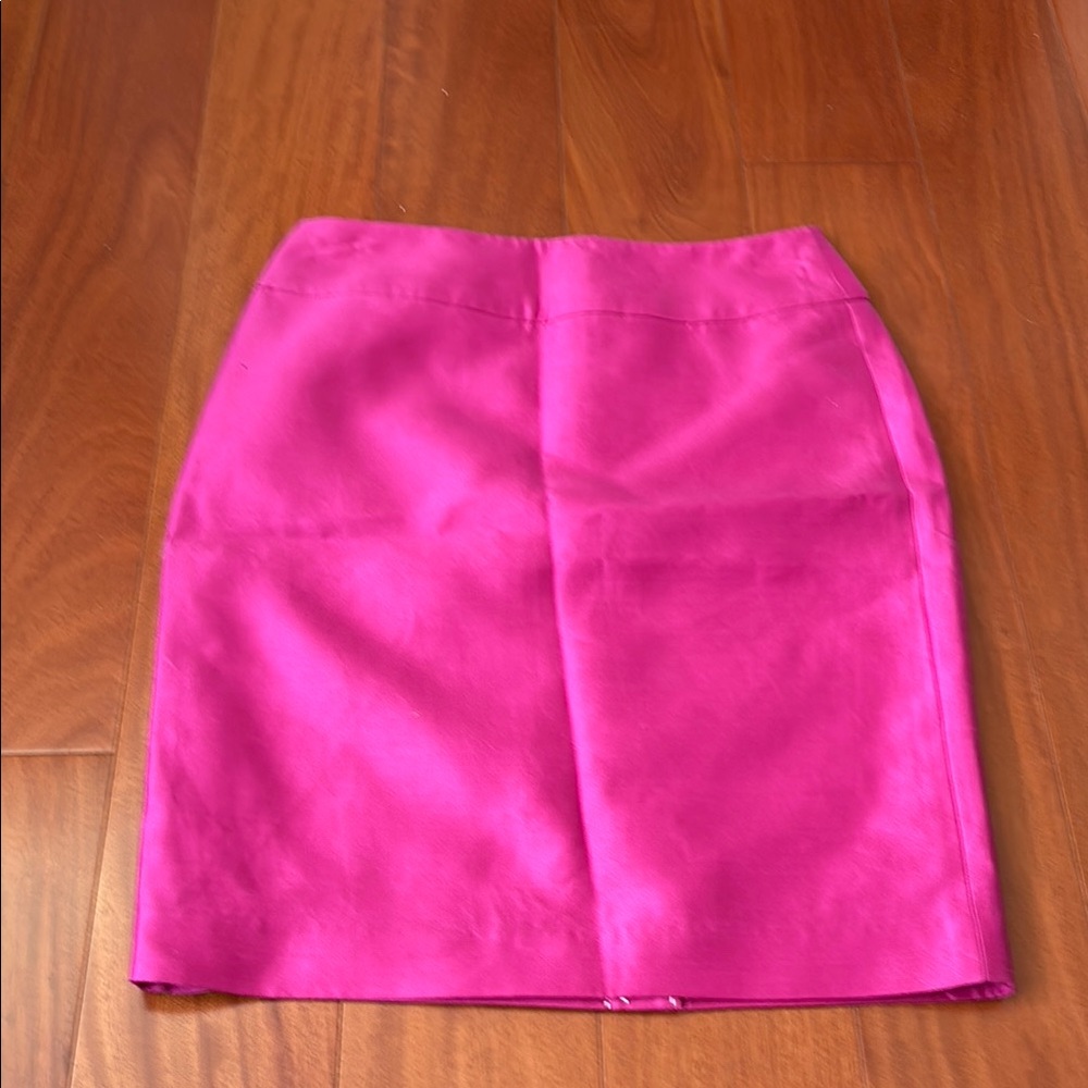 Talbots NWT Vibrant Pink Pencil Skirt